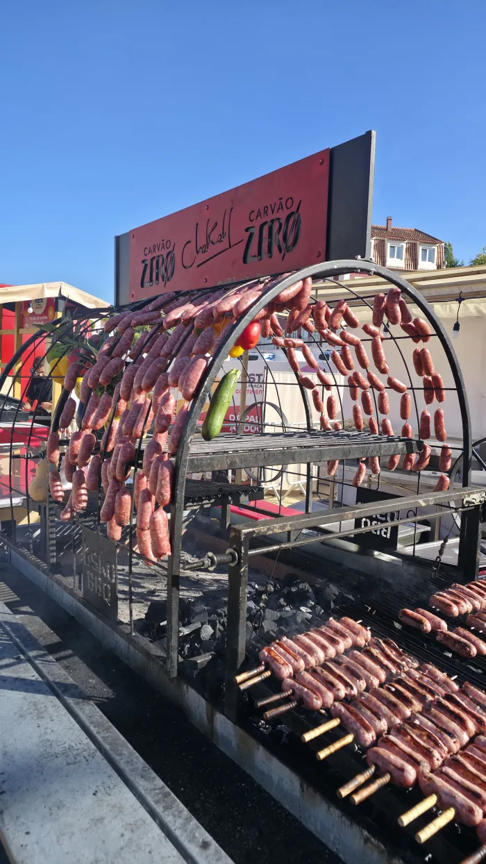 Preparação de carnes num evento Ponto Nobre