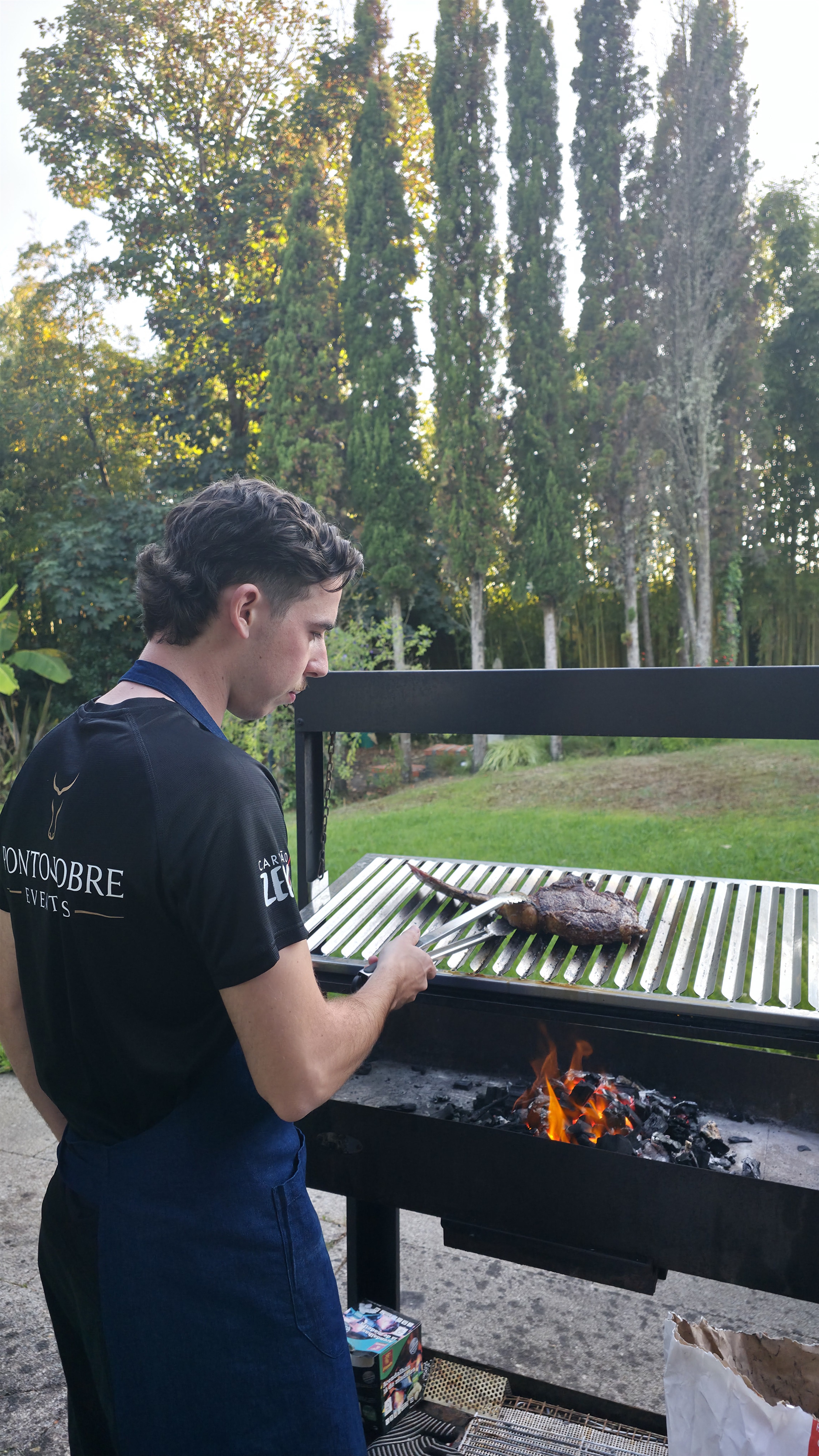 Churrasco ao vivo com a equipa Ponto Nobre